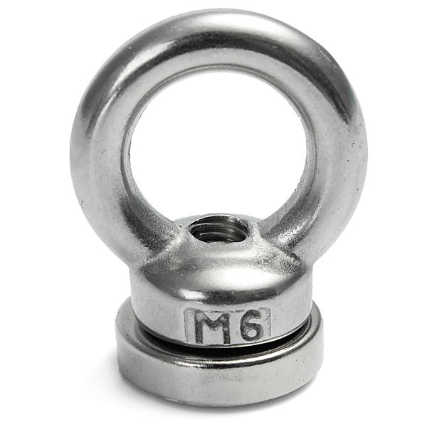 Neodymium Magnet 20x5mm Ring Eye Bolt Salvage - High Strength N42 - Image 3